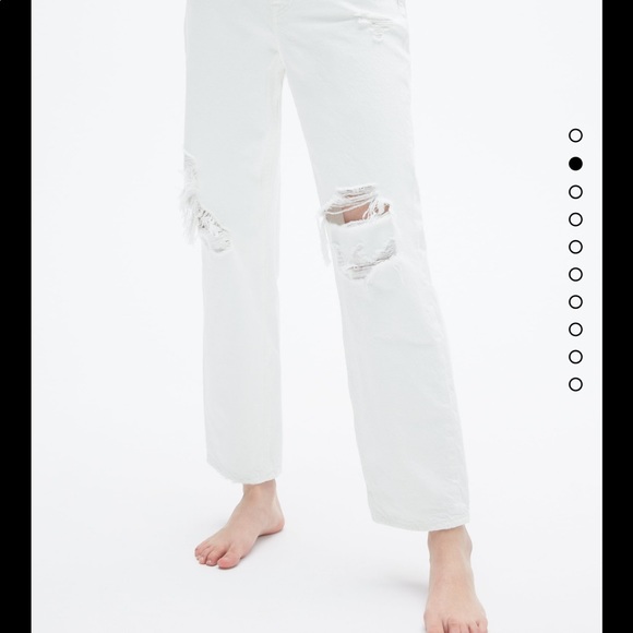 Zara the bliss straight jeans size 6 - Picture 2 of 5